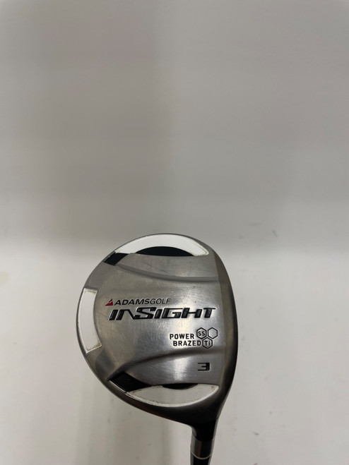 Vist Large View of Product Image Which is Used Adams Golf INSIGHT POWER BRAZED Mens Fairway Wood RH 3 Wood