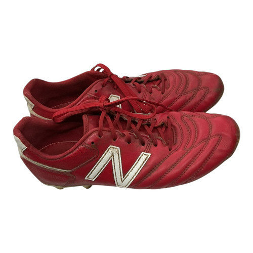 Vist Large View of Product Image Which is Used New Balance Soccer Cleats Red Senior 9