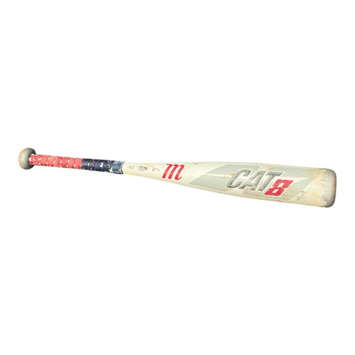 Vist Large View of Product Image Which is Used Marucci CAT 8 USSSA 2 3/4 Bat 25"
