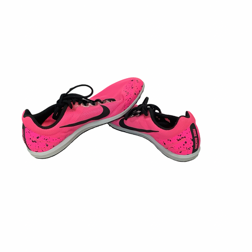 Vist Large View of Product Image Which is Used Nike Track & Field Cleats Adult Pink Senior 8.5
