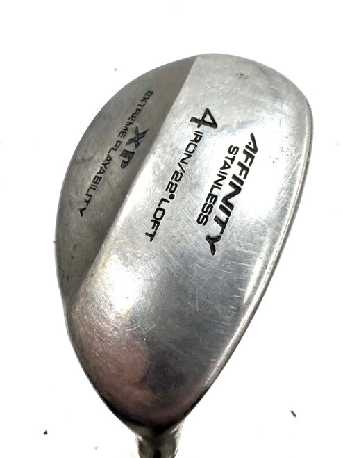 Vist Large View of Product Image Which is Used Affinity 4 IRON 22 DEGREE LOFT Mens Hybrid Club RH 4 Hybrid