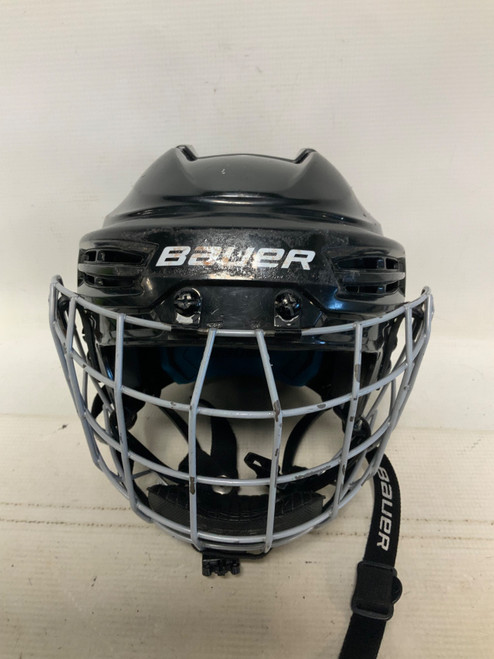 Vist Large View of Product Image Which is Used Bauer PRODIGY Helmet Cage Combo Black XS/S