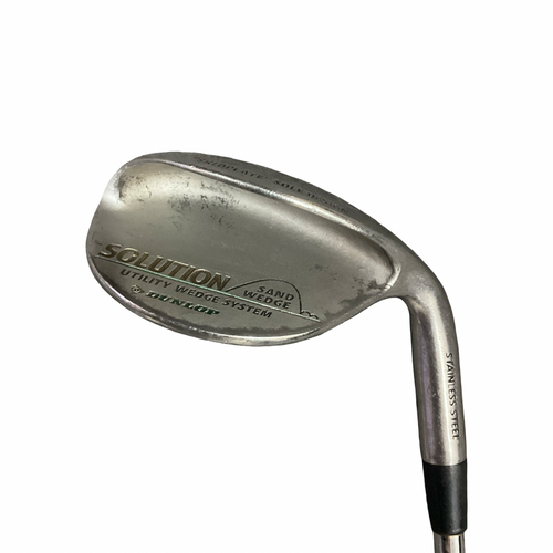 Vist Large View of Product Image Which is Used Dunlop SOLUTION Golf Chipper RH 56 Degree Sand Wedge