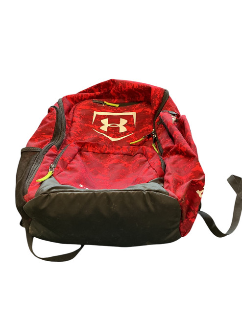 Vist Large View of Product Image Which is Used Under Armour BACKPACK BB/SB Player Backpack Red