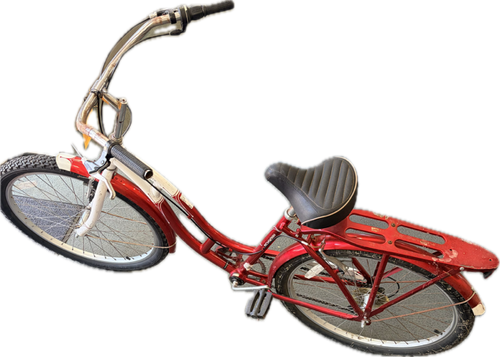 Vist Large View of Product Image Which is Used Schwinn POINT BEACH Cruiser Bike Womens Red 15-16" - SM  Frame
