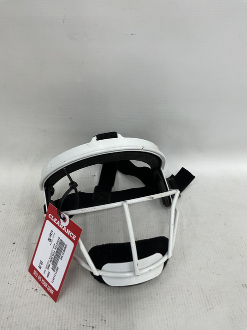 Vist Large View of Product Image Which is Used DINICTIS FIELDERS MASK BB/SB Fielders Mask White MD