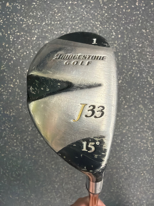Vist Large View of Product Image Which is Used Bridgestone J33 Mens Hybrid Club RH 3 Hybrid