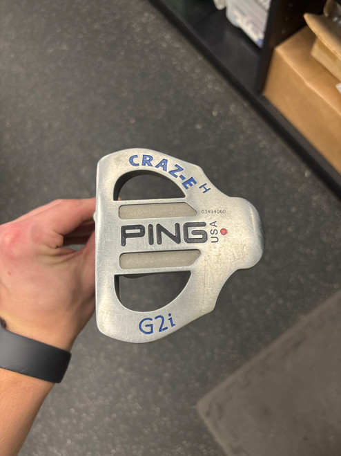 Vist Large View of Product Image Which is Used Ping G2I CRAZ-E H RED DOT Mens Putter RH