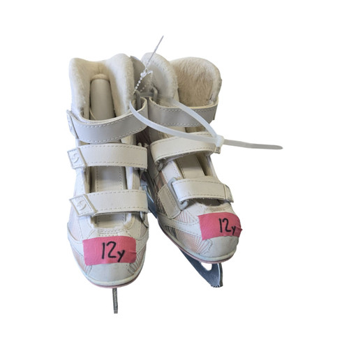 Vist Large View of Product Image Which is Used Jackson SOFTEC 12Y SKATES Girls Softboot Skate White Youth 12.0