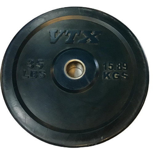 Vist Large View of Product Image Which is Used Vtx Olympic Plate (Each) Royal Blue 35 lb