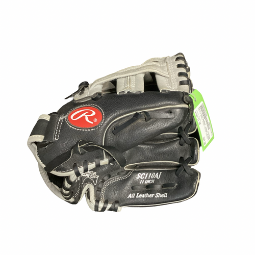 Vist Large View of Product Image Which is Used Rawlings AARON JUDGE PLAYER SERIES 11 RHT BB/SB Glove RH Throw Black 11"