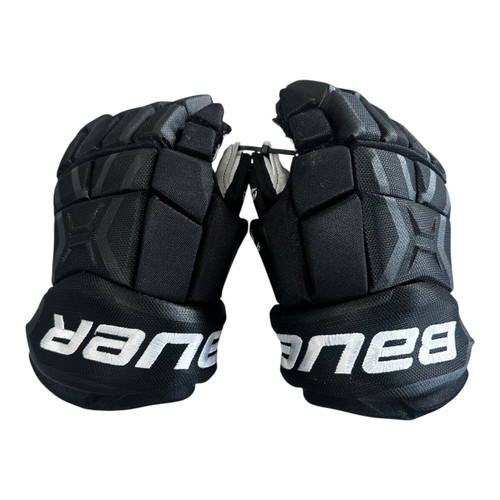 Vist Large View of Product Image Which is Used Bauer SUPREME 170 Senior Gloves Black 13"