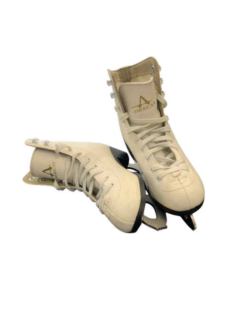 Vist Large View of Product Image Which is Used DBX FIGURE SKATES Girls Figure Skate White Junior 03