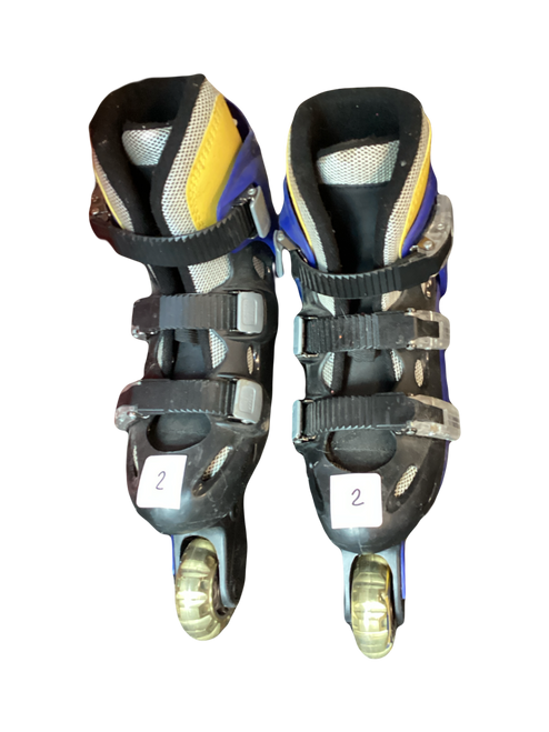 Vist Large View of Product Image Which is Used Sonic ABEC 3 Junior Rec Fitness Skates Navy Blue Junior 02