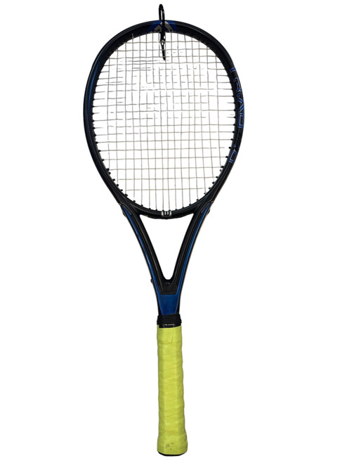 Vist Large View of Product Image Which is Used Wilson TRIAD HAMMER Adult Tennis Racquet Royal Blue 4 1/4"
