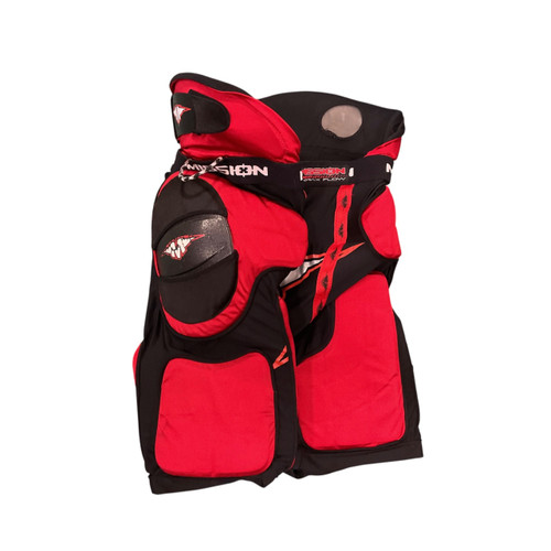 Vist Large View of Product Image Which is Used Mission GIRDLE Senior Pant Black And Red MD