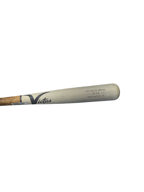 Vist Large View of Product Image Which is Used Victus JC24 GRIT MATTE HARD MAPLE BB/SB Wood Bat 31"