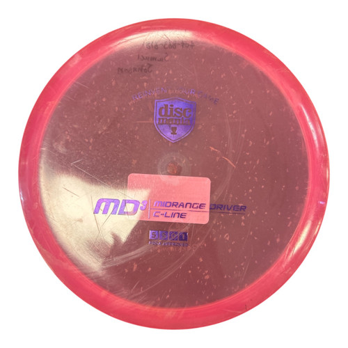 Vist Large View of Product Image Which is Used Discmania C-LINE MD3 Disc Golf Mid Range Pink 177g