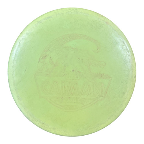 Vist Large View of Product Image Which is Used Innova STAR CAIMAN Disc Golf Mid Range Yellow 179g