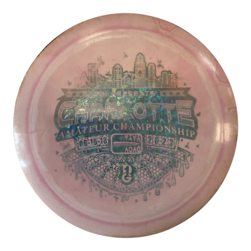Vist Large View of Product Image Which is Used Discraft ESP HEAT Disc Golf Driver Pink 161g