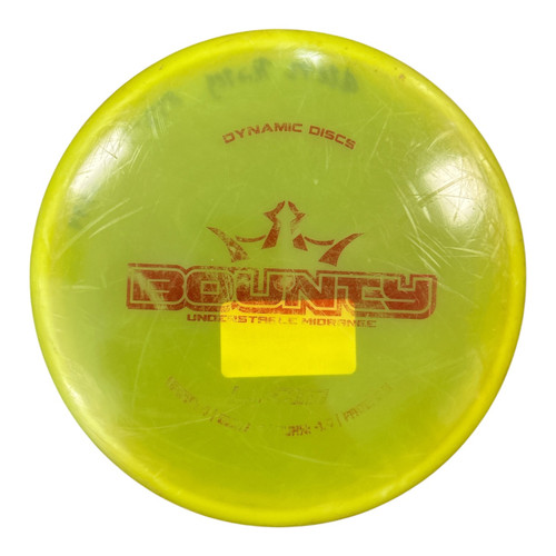 Vist Large View of Product Image Which is Used Dynamic Discs LUCID BOUNTY Disc Golf Mid Range Yellow 177g