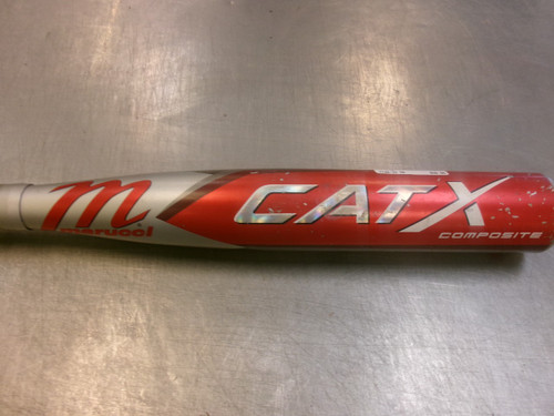 Vist Large View of Product Image Which is Used Marucci CAT X COMPOSITE BB/SB High School -3 Bat 33"