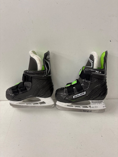 Vist Large View of Product Image Which is Used Bauer XLS Youth Hockey Skate Youth 08.0