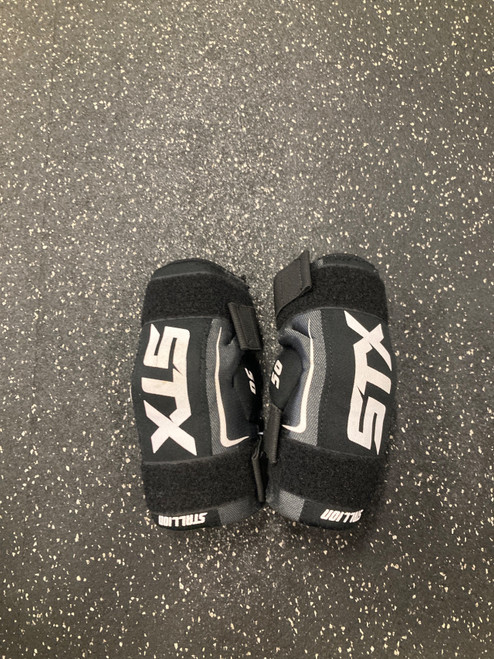 Vist Large View of Product Image Which is Used STX STALLION 50 ARM PADS Lacrosse Arm Pads/Guards Black XS