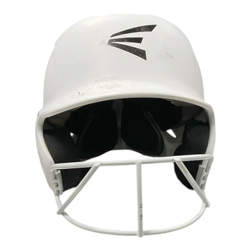 Vist Large View of Product Image Which is Used Easton GHOST MATTE W/ MASK Batting Helmet w/Mask White One Size