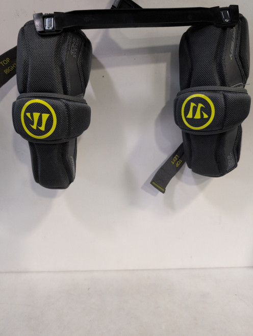 Vist Large View of Product Image Which is Used Warrior FAT BOY Lacrosse Arm Pads/Guards Grey MD