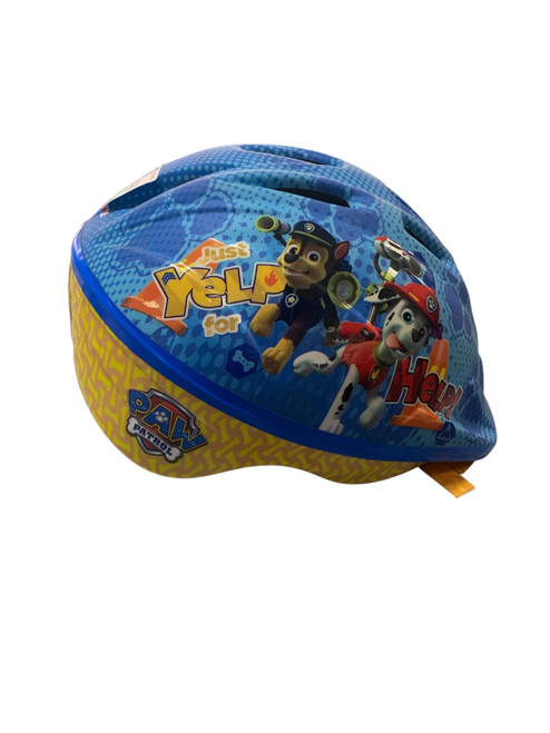 Vist Large View of Product Image Which is Used PAW PATROL ADJUSTABLE HELMET Bike Helmet Royal Blue One Size
