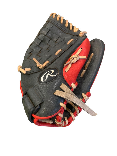 Vist Large View of Product Image Which is Used Rawlings PLAYER SERIES BB/SB Glove RH Throw Navy Blue 11 1/2"
