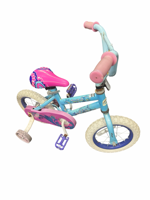 Vist Large View of Product Image Which is Used Supercycle PIXIE DUST Training Wheel Bike Girls White 12"