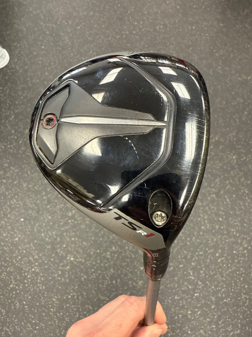 Vist Large View of Product Image Which is Used Titleist TSR1 Mens Fairway Wood RH 5 Wood Dented