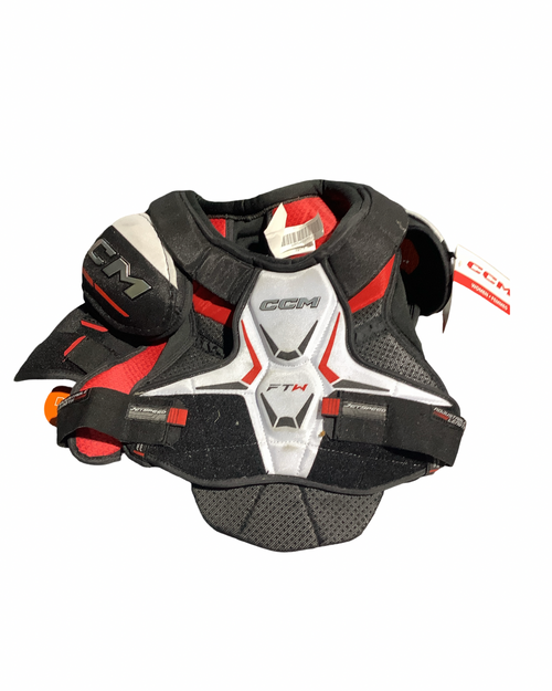 Vist Large View of Product Image Which is Used CCM FTW Senior Shoulder Pads MD