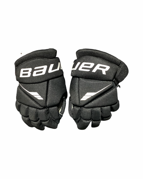 Vist Large View of Product Image Which is Used Bauer LIL SPORT Youth Gloves Black 8"