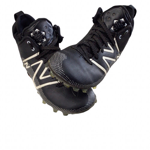 Vist Large View of Product Image Which is Used New Balance LAX Cleats Mens Black Senior 7.5