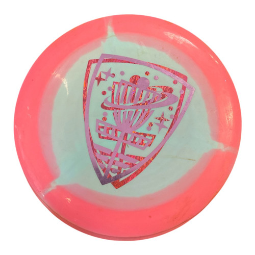 Vist Large View of Product Image Which is Used Innova HALO STAR BOSS Disc Golf Driver Pink 161g