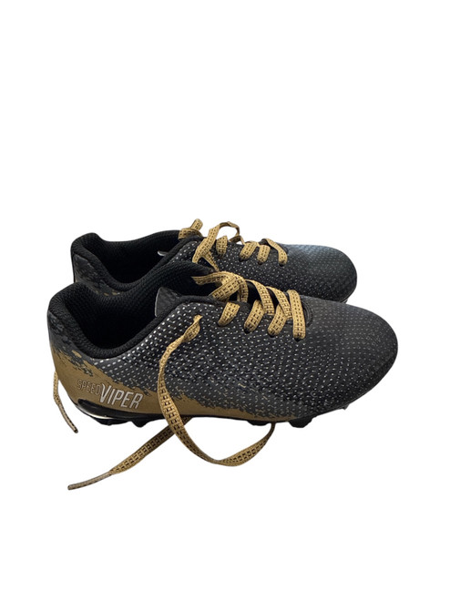 Vist Large View of Product Image Which is Used Dsg Soccer Cleats Black Youth 10.0
