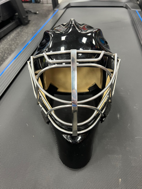 Vist Large View of Product Image Which is Used SPORTMASK Senior Goalie Helmet/Mask Black LG