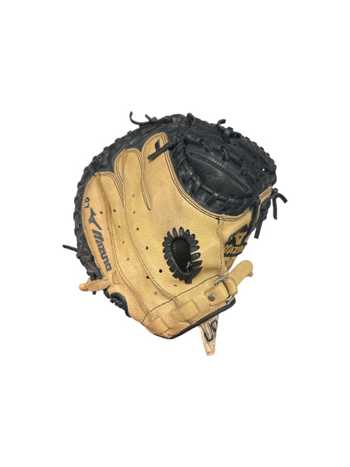 Vist Large View of Product Image Which is Used Mizuno POWER CLOSE BB/SB Catchers RH Throw Black 32 1/2"