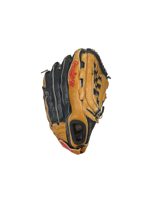 Vist Large View of Product Image Which is Used Rawlings PLAYER PREFERED BB/SB Glove RH Throw Brown 13"