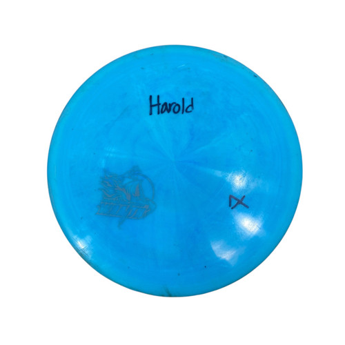 Vist Large View of Product Image Which is Used Innova WRATH Disc Golf Driver Royal Blue