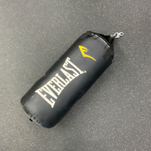 Vist Large View of Product Image Which is Used Everlast 40LB BAG Boxing Heavy Bag Black 40 lb