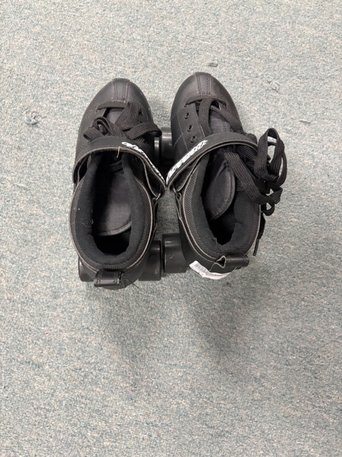 Vist Large View of Product Image Which is Used Chicago BULLET Senior Roller Quad Skates Black Senior 7