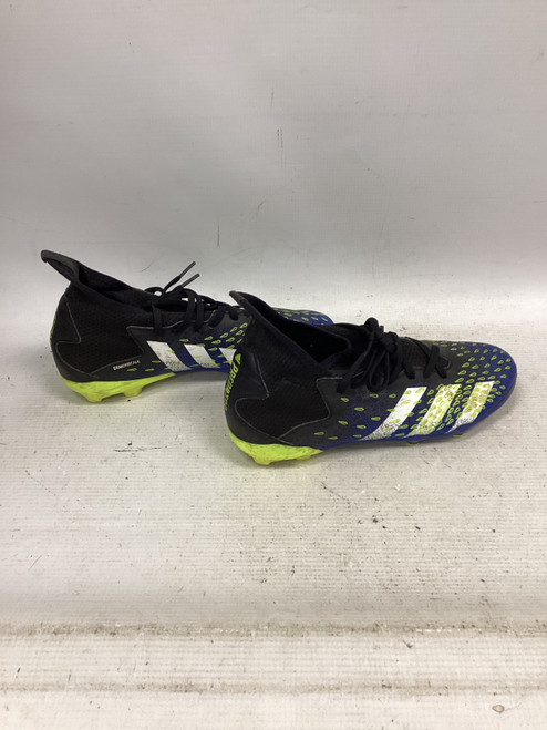 Vist Large View of Product Image Which is Used Adidas Soccer Cleats Black Junior 04