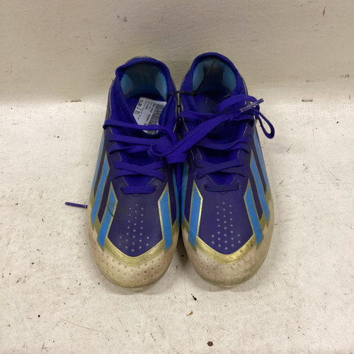 Vist Large View of Product Image Which is Used Adidas Soccer Cleats Royal Blue Junior 01