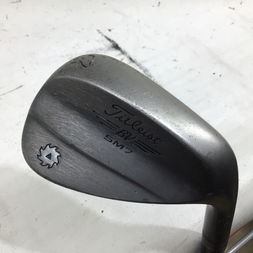 Vist Large View of Product Image Which is Used Titleist VOKEY SM7 52 DEG RH WEDGE Golf Chipper RH Black 52 Degree