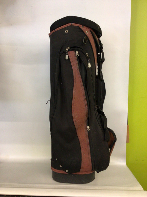 Vist Large View of Product Image Which is Used Wilson NFL Mens Cart Bag Black