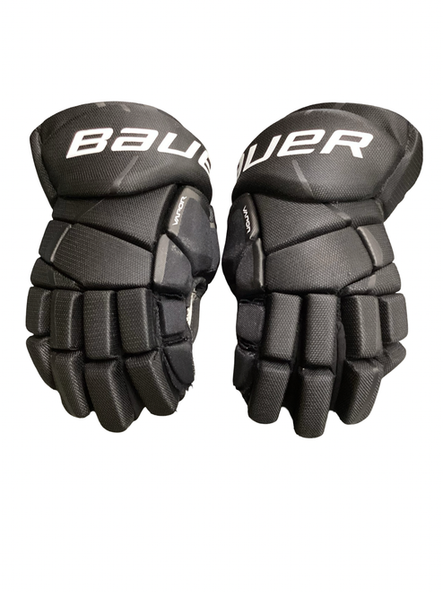 Vist Large View of Product Image Which is Used Bauer VAPOR X 20 Senior Gloves Black 14"